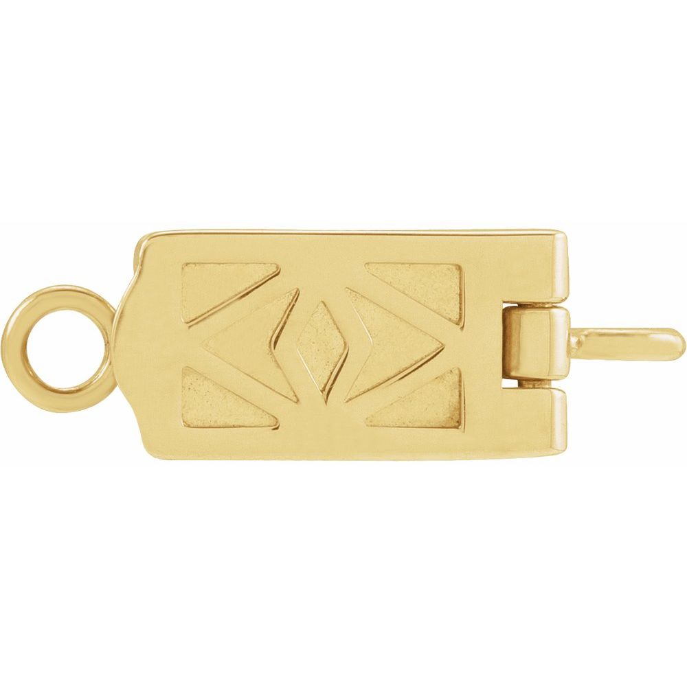 DEMIKA® 14K Gold Magnetic Clasp Component | Yellow & White Gold
