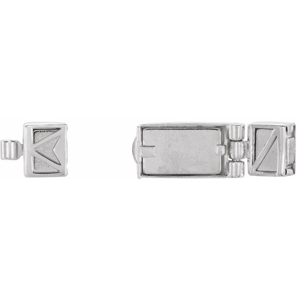 DEMIKA® 14K Gold Magnetic Clasp Component | Yellow & White Gold