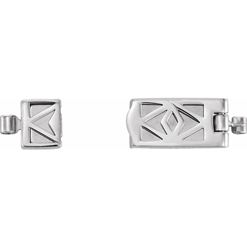 DEMIKA® 14K Gold Magnetic Clasp Component | Yellow & White Gold