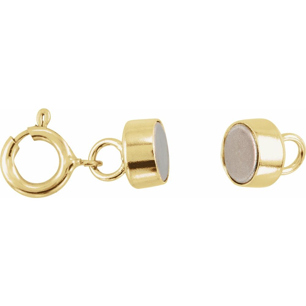 14K Gold Magnetic Clasp Converter | Yellow & White Gold | 4.5mm