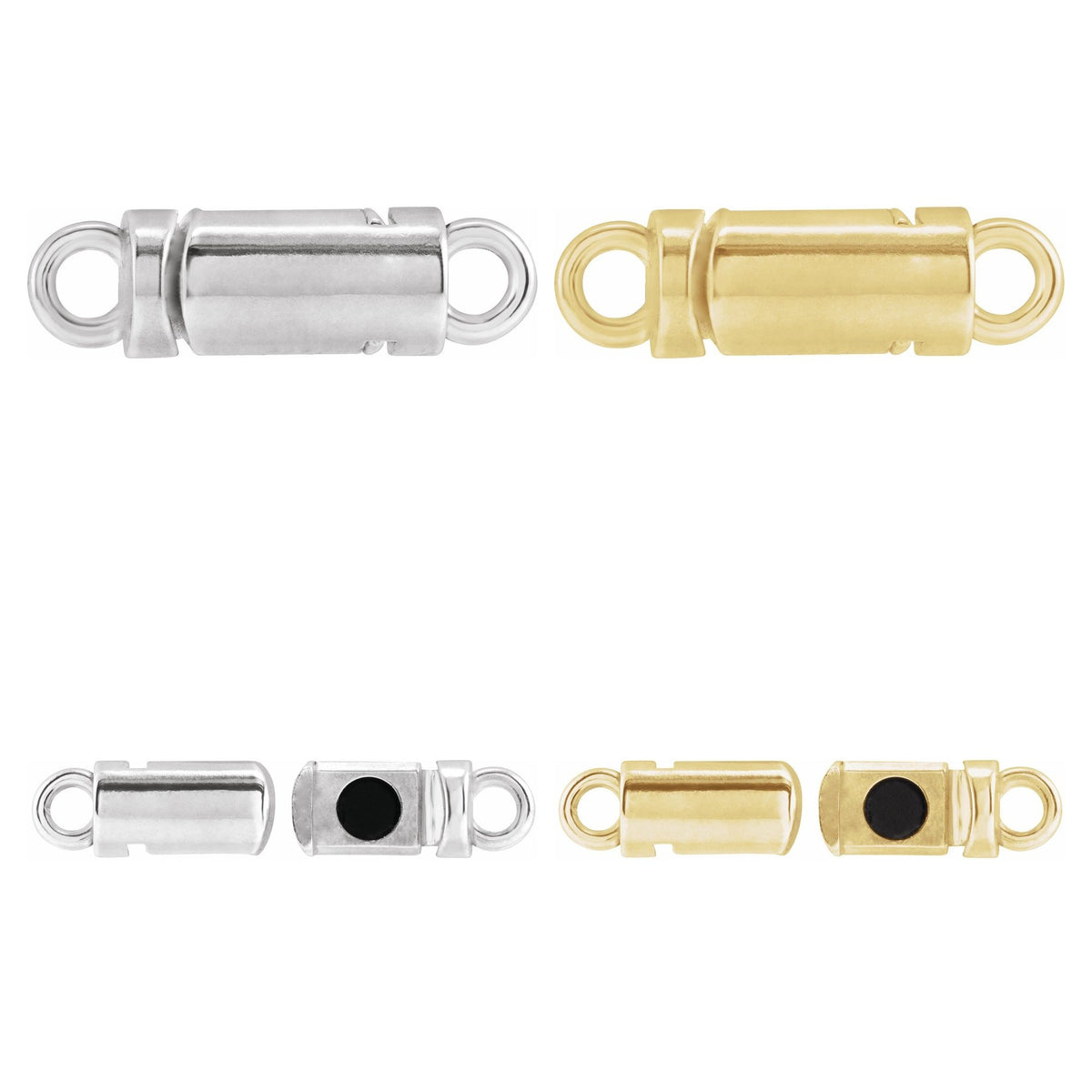 Freedom Clasp™ Lightweight Magnetic Jewelry Clasp | Silver & Vermeil